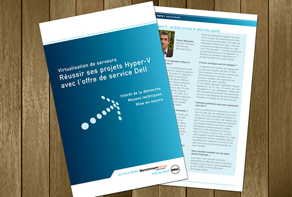 Graphiste : réalisation d'un livre blanc