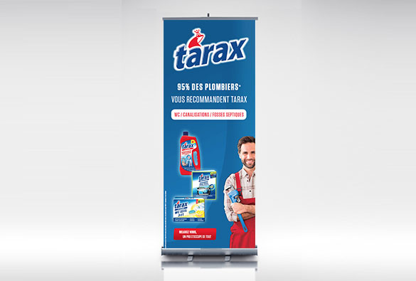 Kakémono produit d'entretien