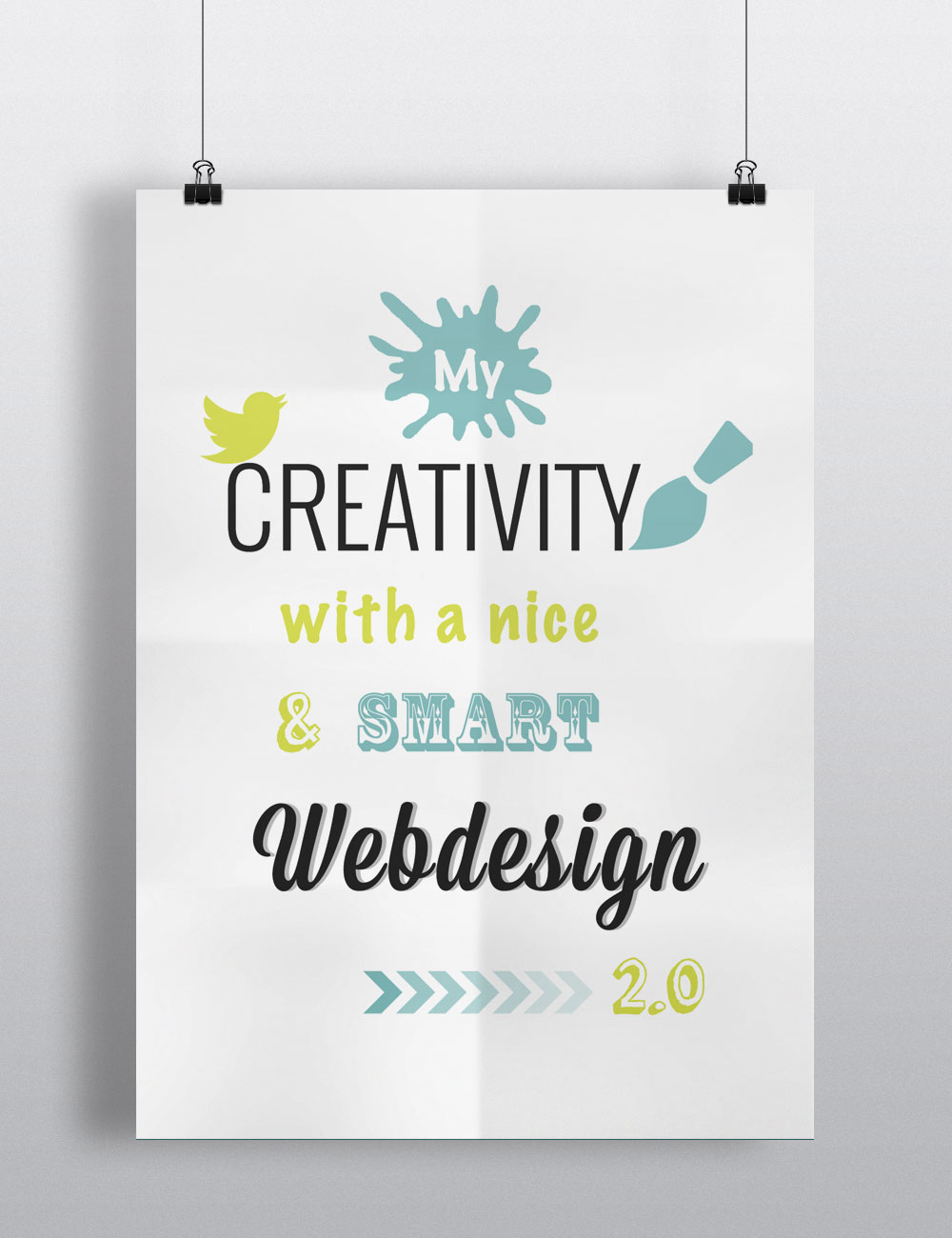 Créativité poster